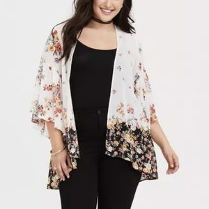 Torrid Circle Sleeve Kimono